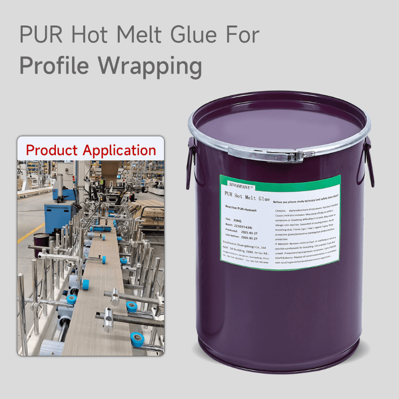 PUR Adhesives for Profile Wrapping